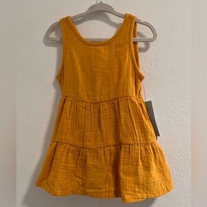 Cat & Jack baby girls yellow dress